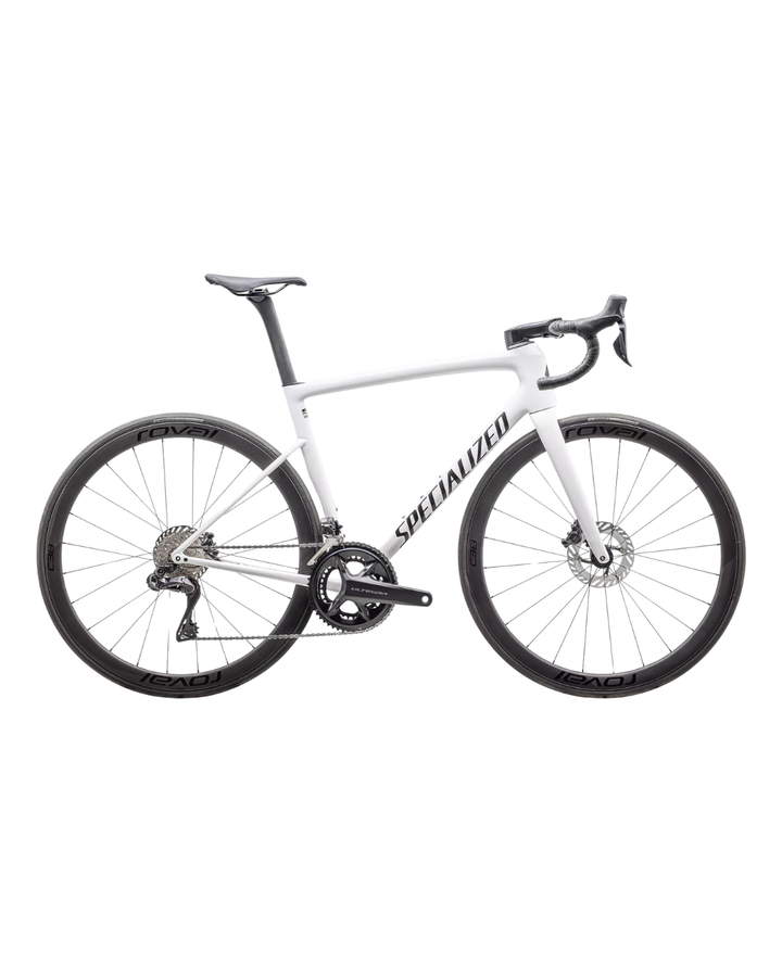 TARMAC SL8 EXPERT DI2 WHT/METBLK 54