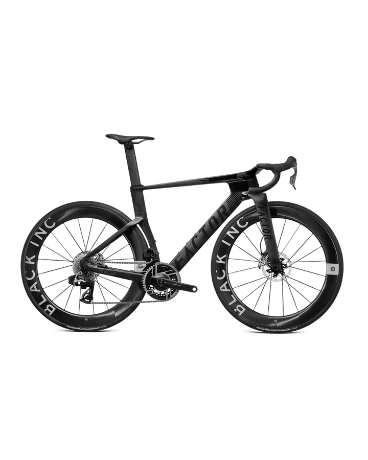Factor ONE V3 52cm frame set Onyx Black, Seatpost 0, Barstem Size_2 Rise 20, SRAM FORCE SPRPM E1 DUB Cranksets 165 4835,Cassett1033 ), 62CD