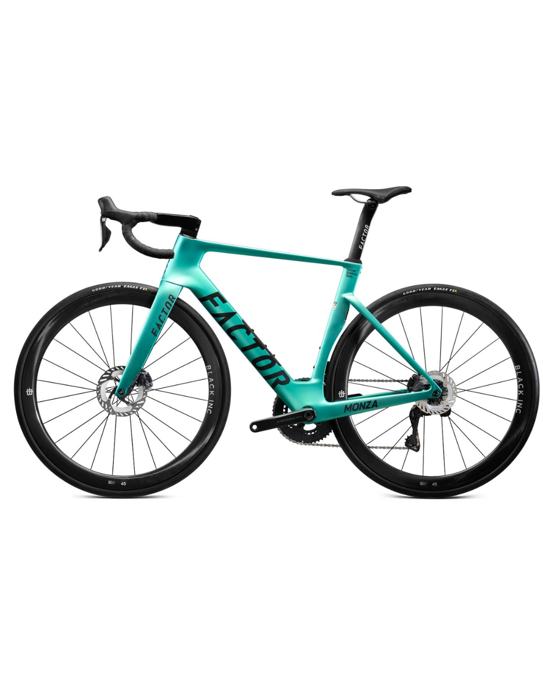 Monza RIval Steel Green 52cm Blk Inc WS XDR