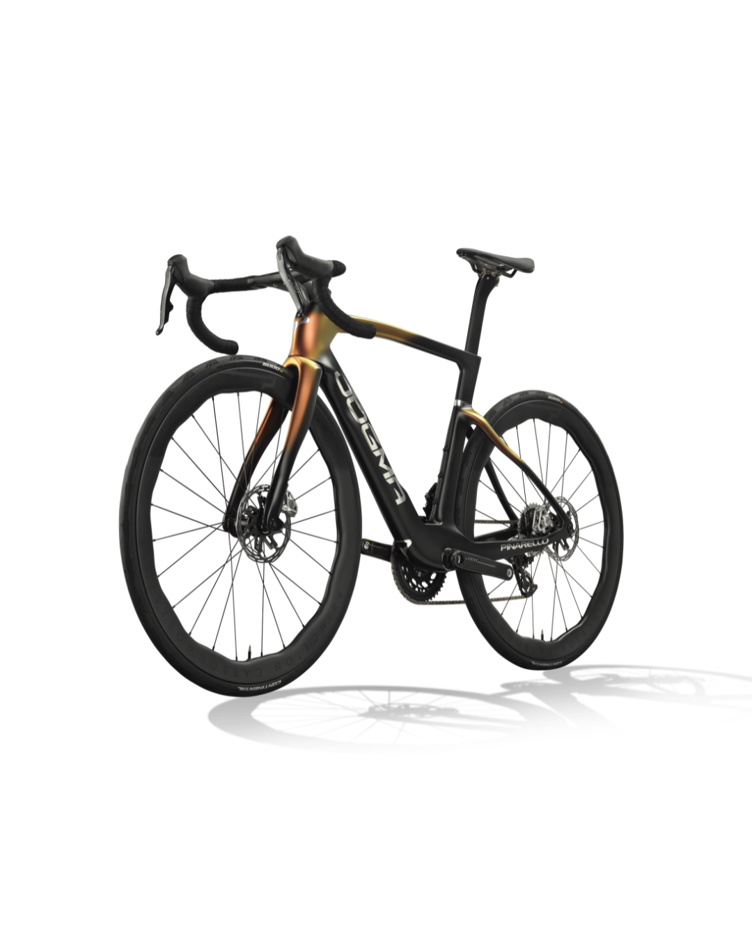 Dogma F - Red AXS E1 PM - Peak 4550 - G110 - Luxter Red Gold 54cm